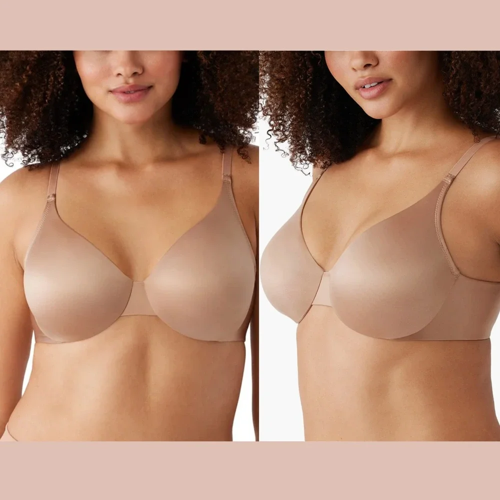 NWT $65 Wacoal [ 38G US ] Inner Sheen Underwire Bra in Roebuck Tan #T2016‎